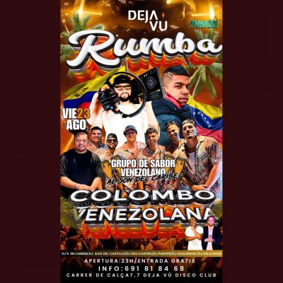 fiestas latinas en Mallorca - DEJA VÚ Disco club