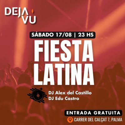 fiestas latinas en Mallorca, DEJA VÚ Disco Club