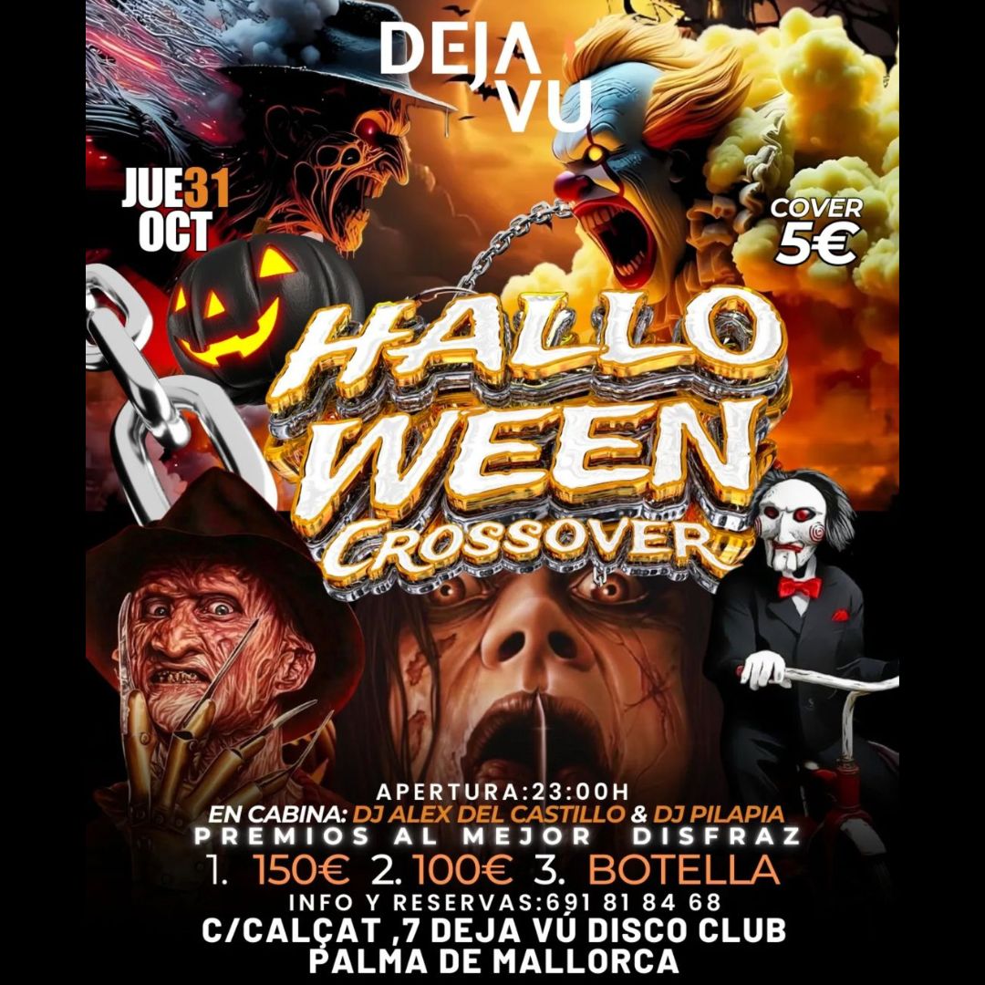 fiesta halloween mallorca