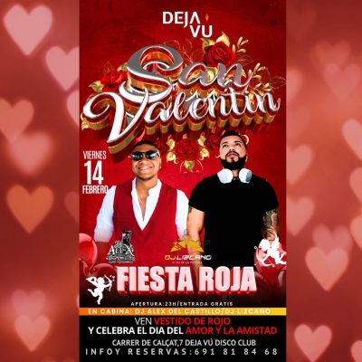 San Valentín 2025 Mallorca, Fiesta Roja