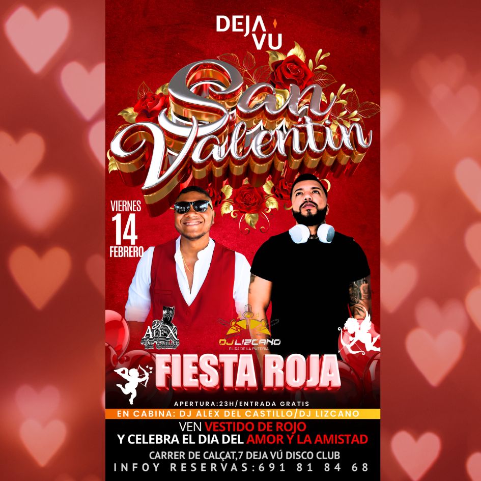 San Valentín 2025 Mallorca, Fiesta Roja